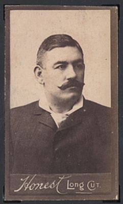 N150 1889 Honest Long Cut Boxing John L Sullivan Portrait
